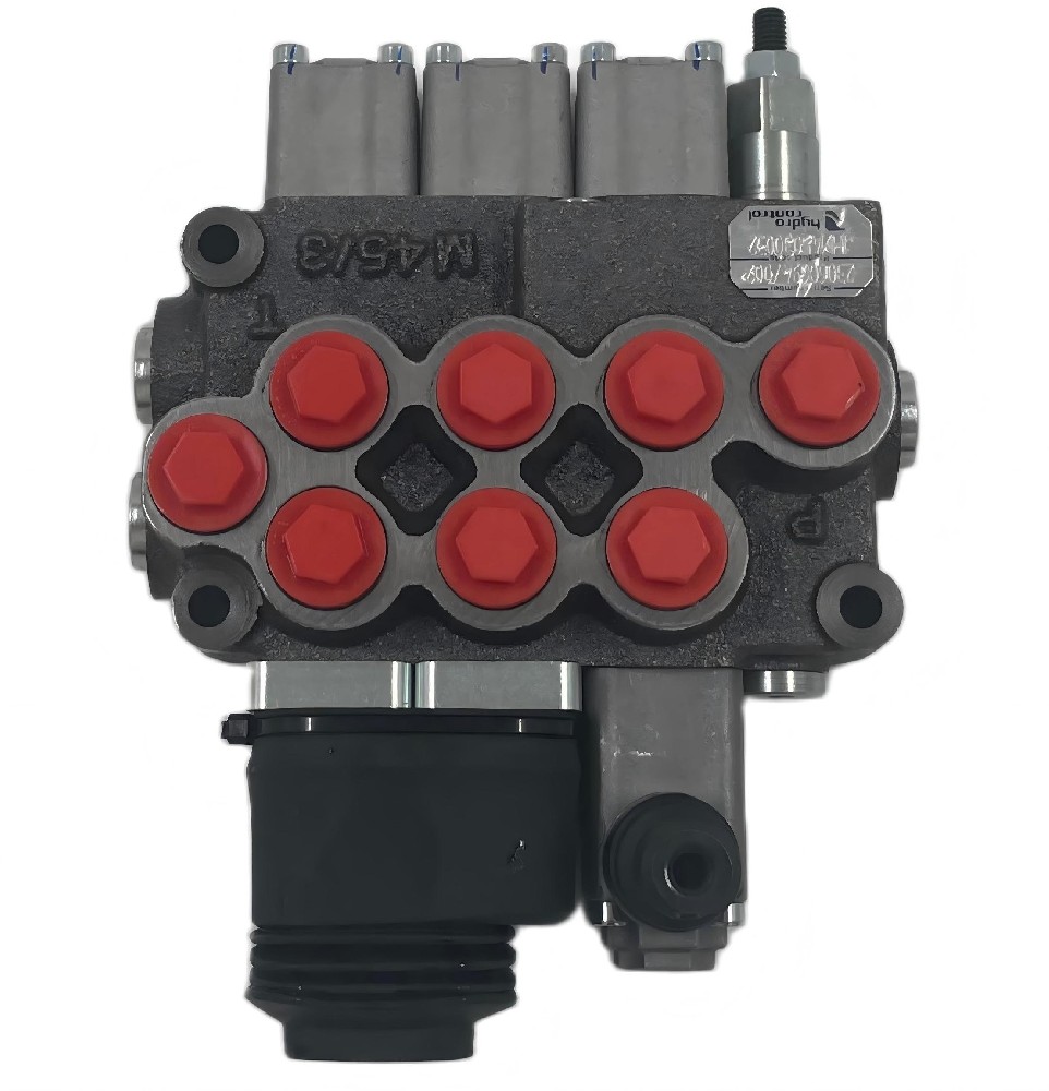 Hydraulic Manifold with Manual Control Valves Hydro control HC-M45/3-IR301-(160) W001H001F001*3- AG02