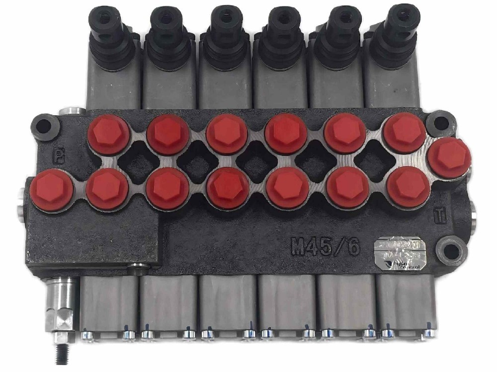 Hydrocontrol HC-M45/6-IR301-(160) W001H001F001*6-AG02 manual directional control valve stackable hydraulic valve
