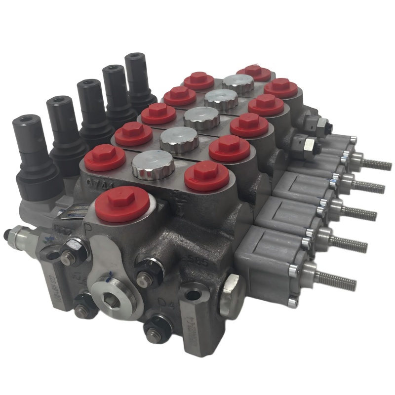 Sectional Directional Hydraulic Valve Bank Hydrocontrol HC-D4/5-IL009(160)AG04 W002AH001F013A-TJ AG05 for Mobile Machinery Hydraulic Systems
